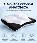 Almohada anatomica cervical espuma viscoelastica