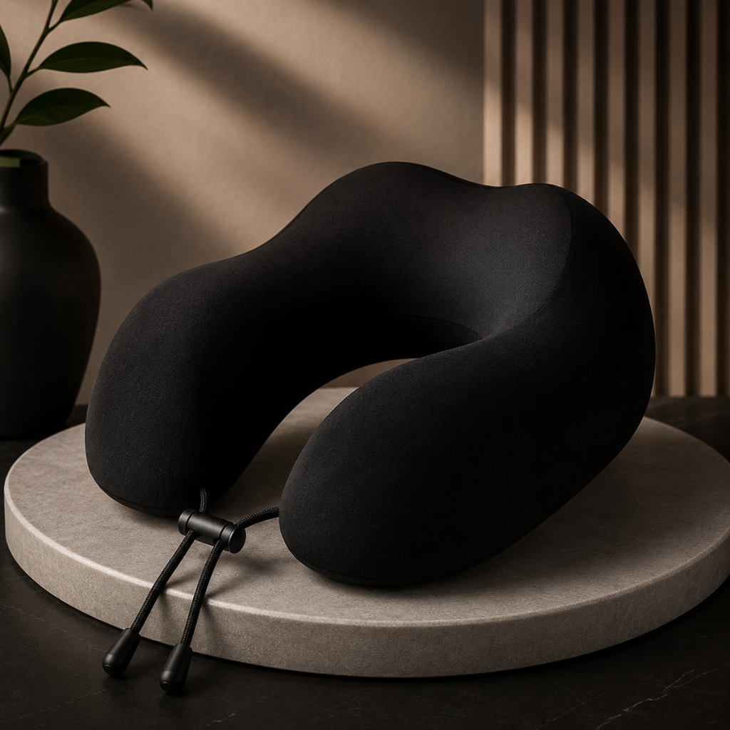 Almohada Inteligente Viscoelástica Cervical Cuello de Viaje