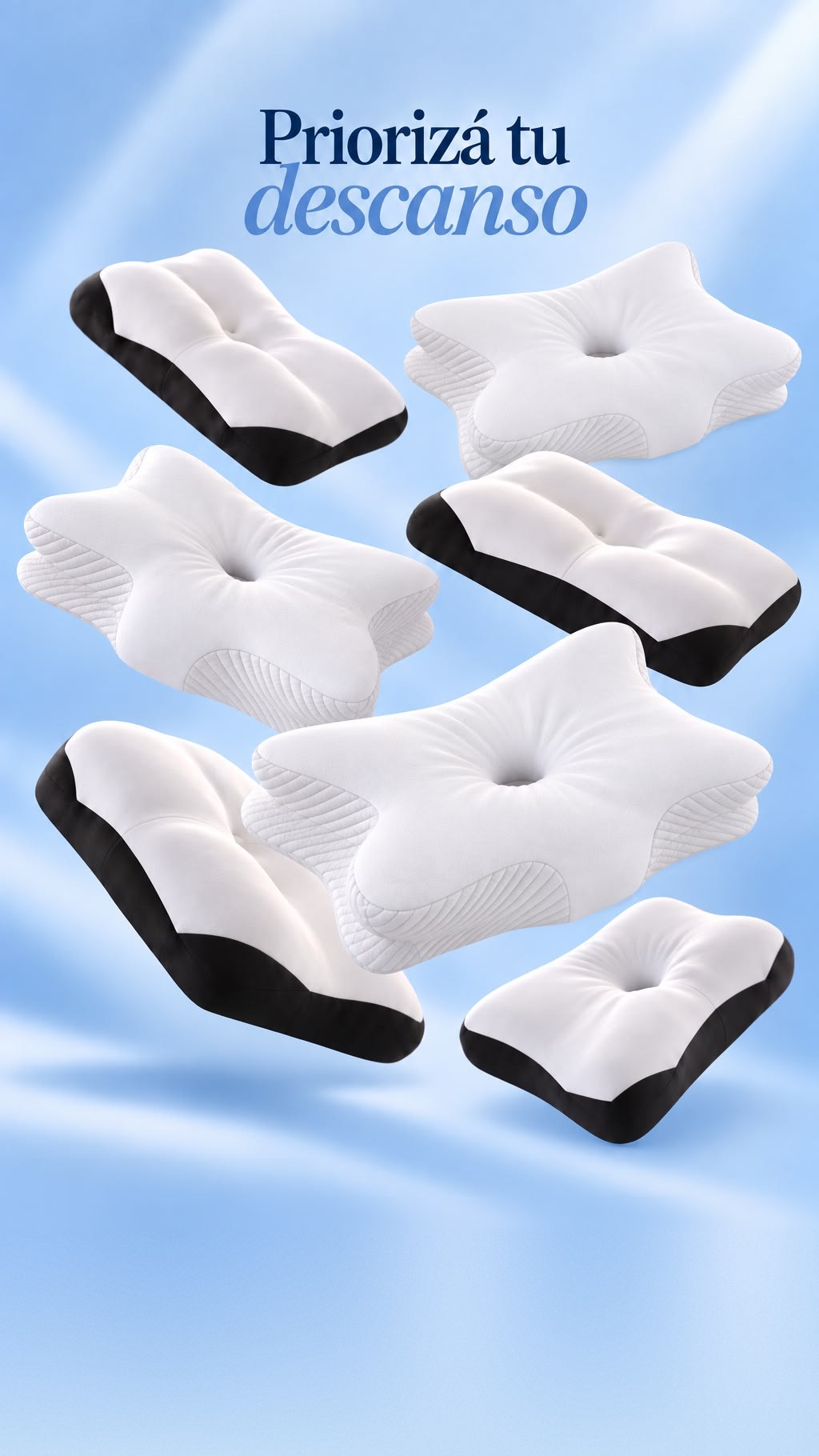 Almohadas ergonómicas KAIVA - Priorizá tu descanso